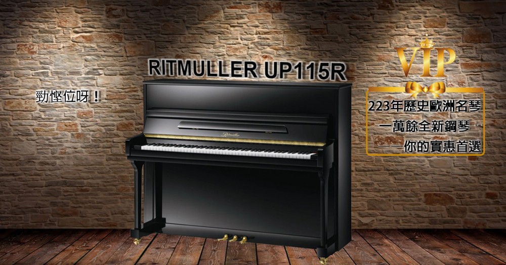 Ritmuller UP115R 評測與介紹